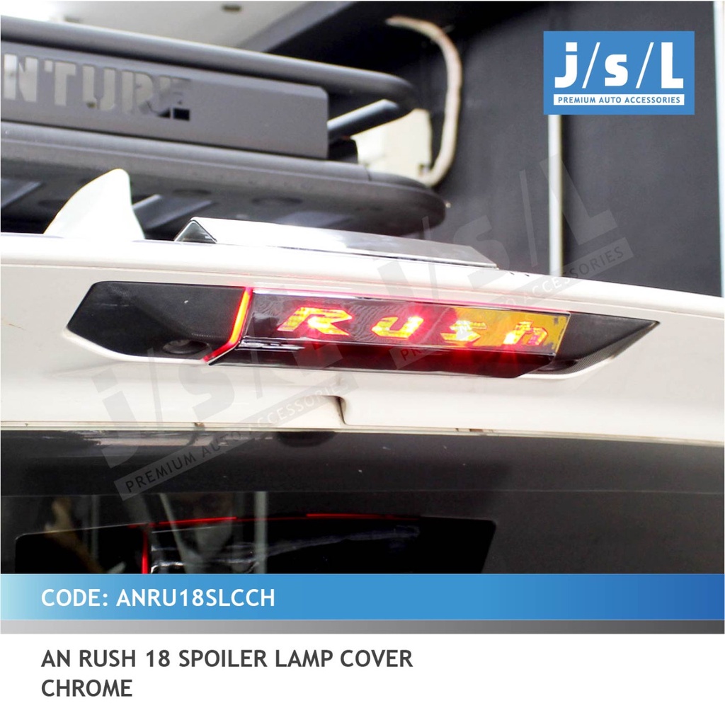 LAMPU COVER SPOILER ALL NEW RUSH 2018 COVER CHROME