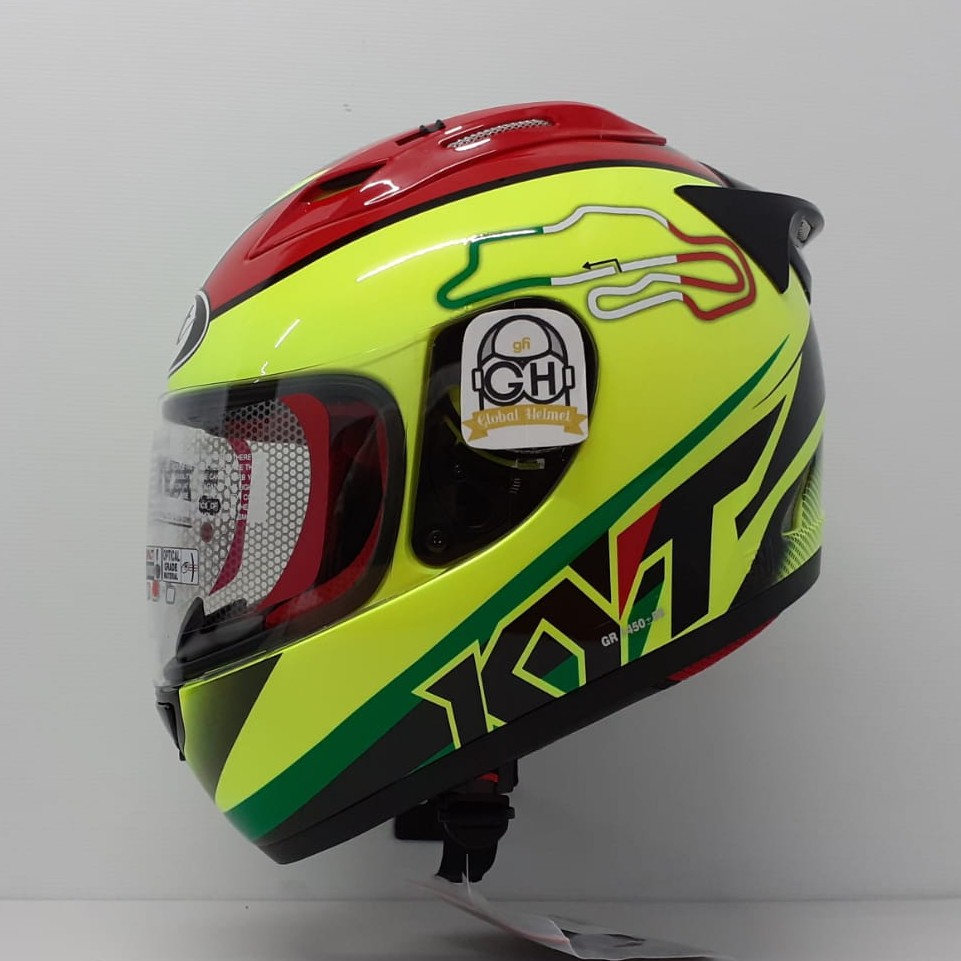 HELM KYT FULL FACE RC7 MOTIF RC SEVEN MOTIF SERIES  RC 7 CORAK FULLFACE