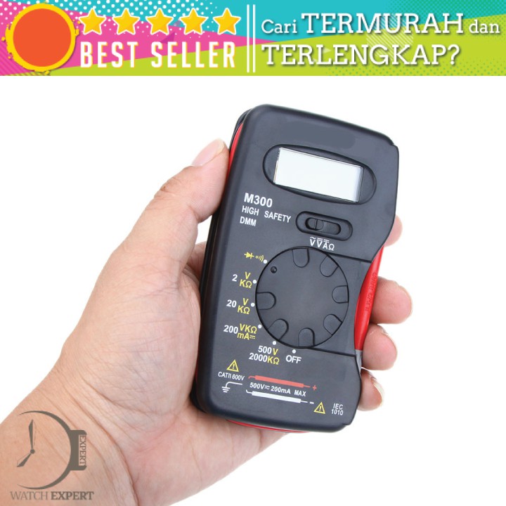 BAYAR DI TEMPAT Pocket Size Digital Multimeter - M300