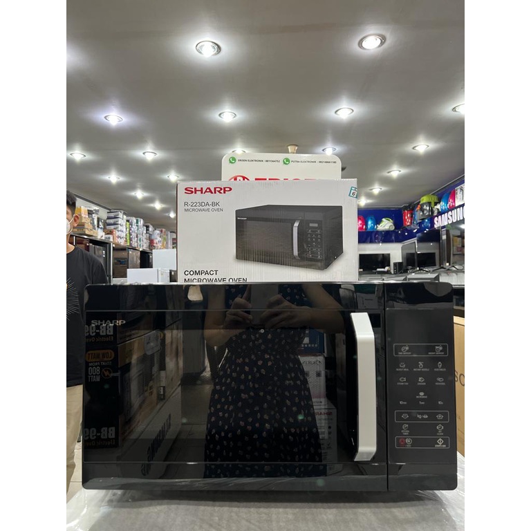 SHARP MICROWAVE LOW WATT R-223DA-BK