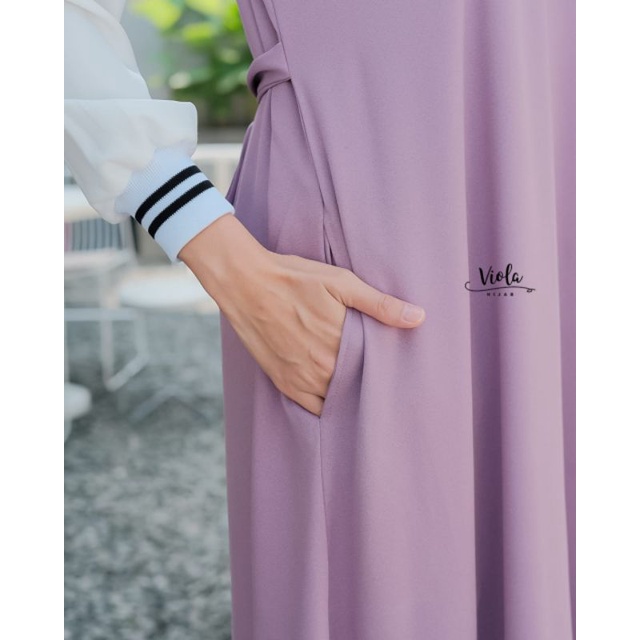 GAMIS TERBARU / GAMIS CHEERS ORI VIOLA HIJAB