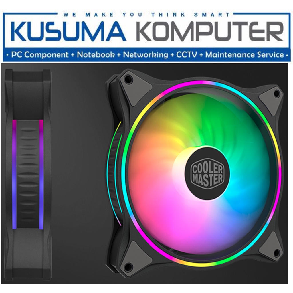 Cooler Master MasterFan MF140 Halo ARGB Fan 14cm Casing PC