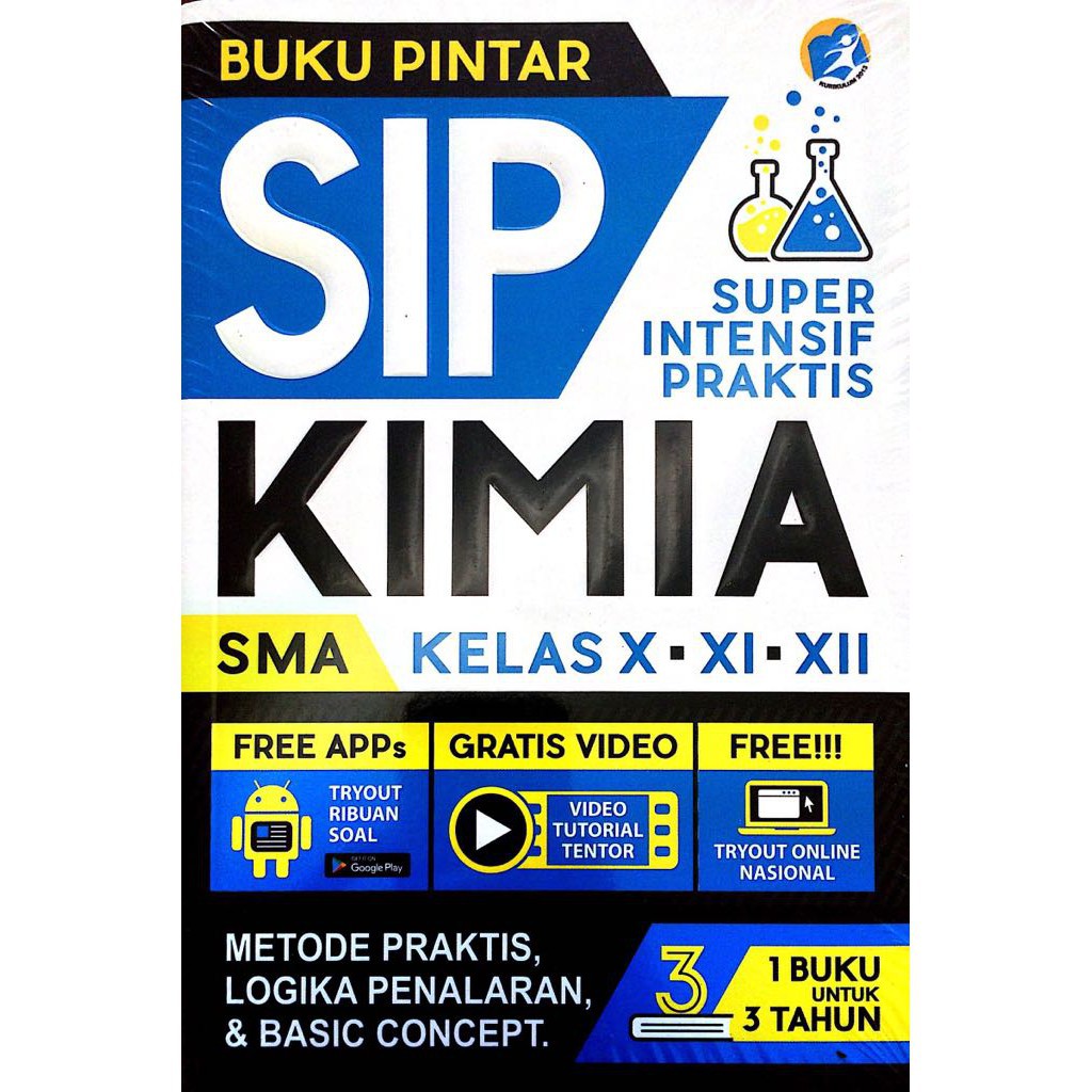 Buku Pintar SIP Biologi, Fisika & Kimia SMA Kelas 10, 11 & 12-Kimia SMA