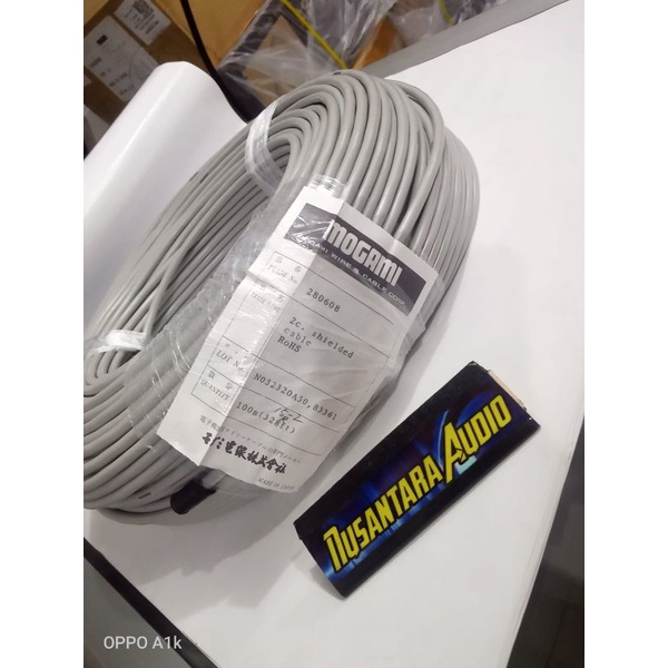 kabel microphone mogami 2806 japan original 1 roll