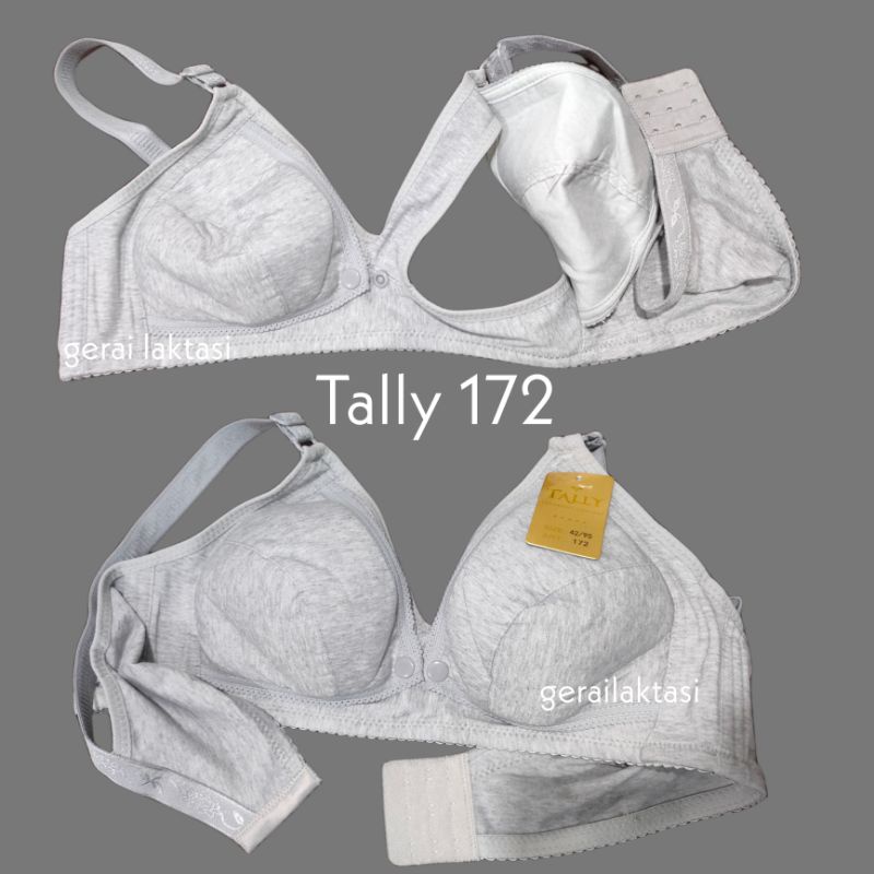 TALLY 172 Bra Menyusui Bukaan Depan bahan Kaos cup A