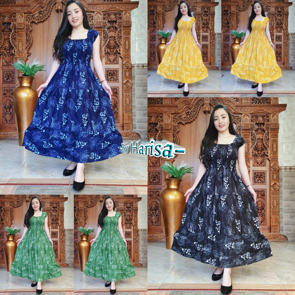 Dress Canda Sunflower Rayon Super