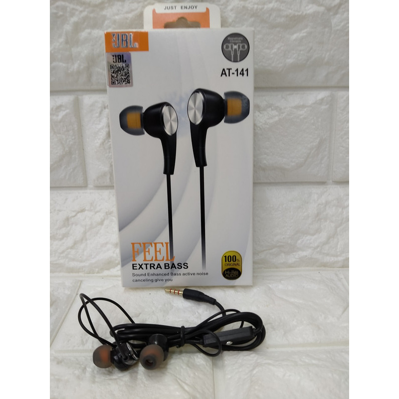 HF HANDSFREE HEADPHONE HEADSET EARPHONE AT-141