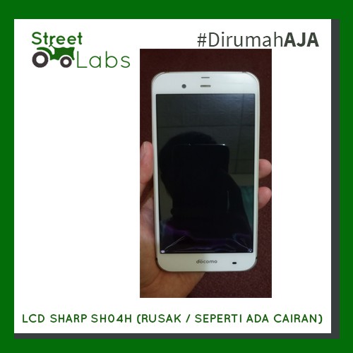 LCD - Casing - Finger Print SHARP Aquos SH04H SH 04H SH-04H RUSAK