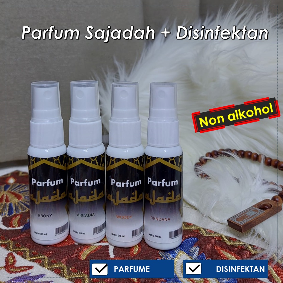 Parfum Sajadah Plus Disinfektan Bisa Untuk Sarung Mukena Langsung Semprot Wangi dan Bebas Virus