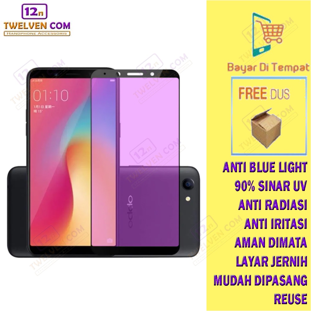 [FLASH SALE] ANTI BLUE LIGHT TEMPERED GLASS Oppo A83