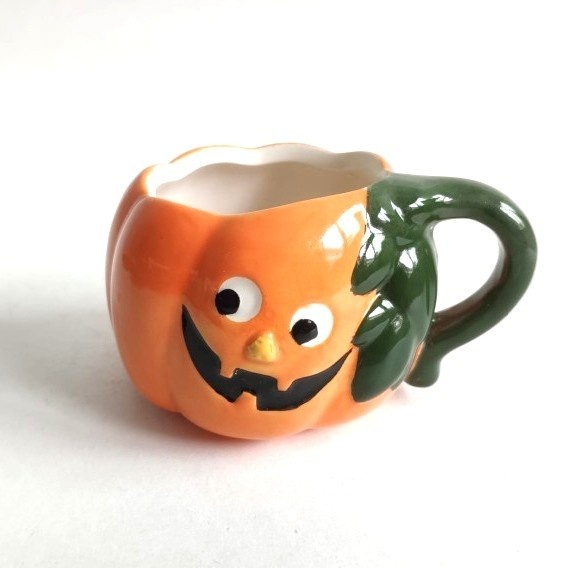 Gelas Labu Halloween Kado Souvenir Mug Haloween Pumpkin Tempat Pensil