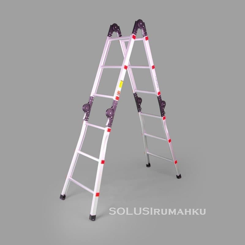 FORTUNA Tangga Aluminium MULTIPURPOSE 6 meter / Tangga Lipat Serbaguna