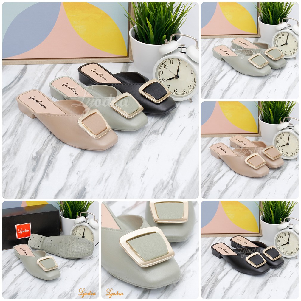 Lyodra Hayden Flat Jelly Shoes Import LDR216 Real Pict