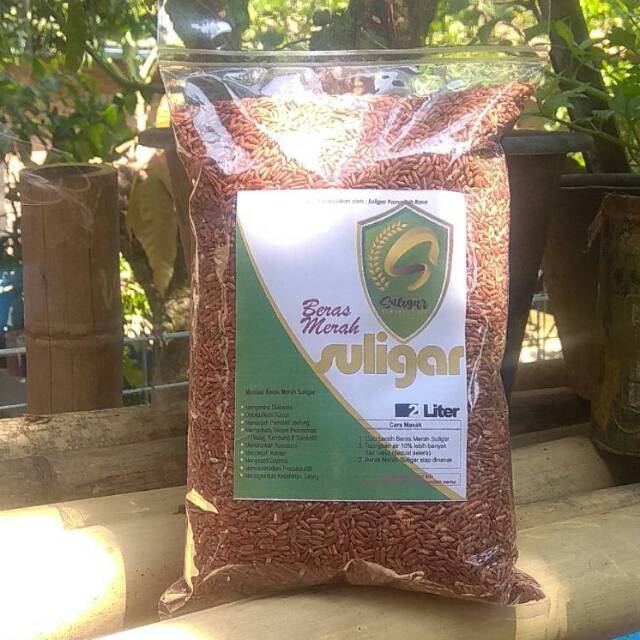 

Beras Merah Suligar kemasan 500gram