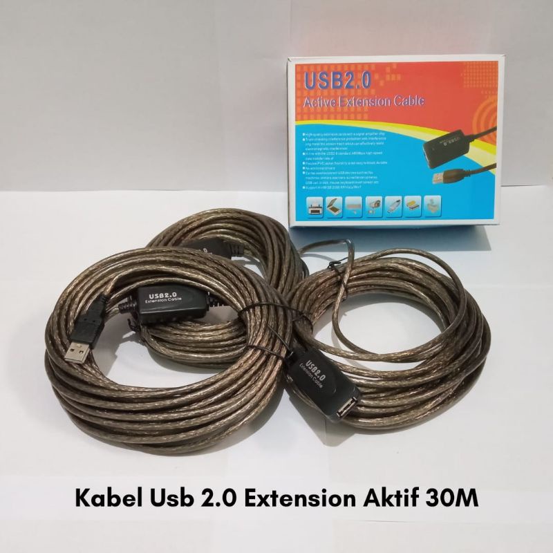 Kabel Usb Extention Aktif 30 meter