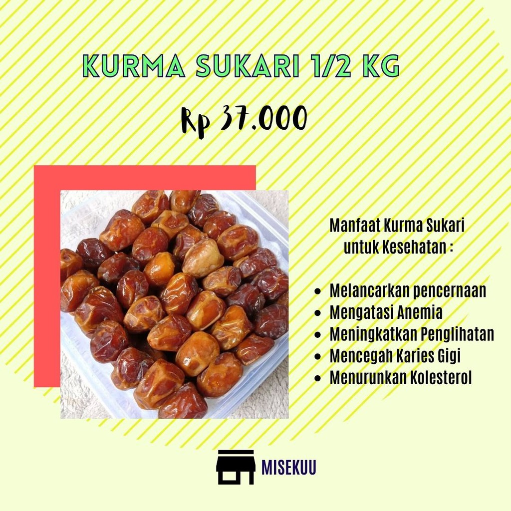 

Kurma Sukari 1/2 Kg