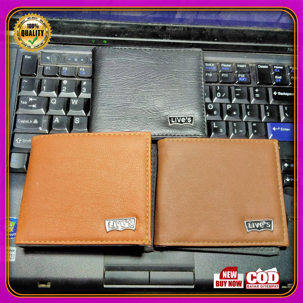 AMT DOMPET PRIA KULIT Bona kasual cowok premium bisa COD