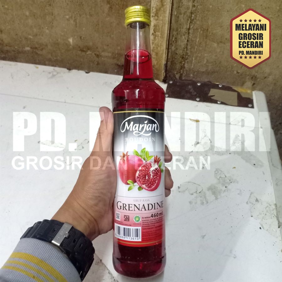 

MARJAN BOUDOIN SIRUP RASA GRENADINE 460 ML