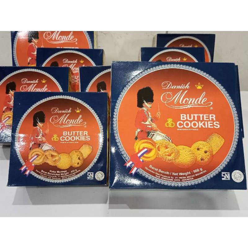Jual Biscuit Monde Butter Cookies Ukuran Jumbo 908 Gr | Shopee Indonesia