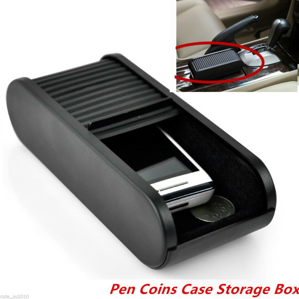 Sliding Car Storage Organizer | Mobil Tempat Penyimpanan Koin Kartu Tissue