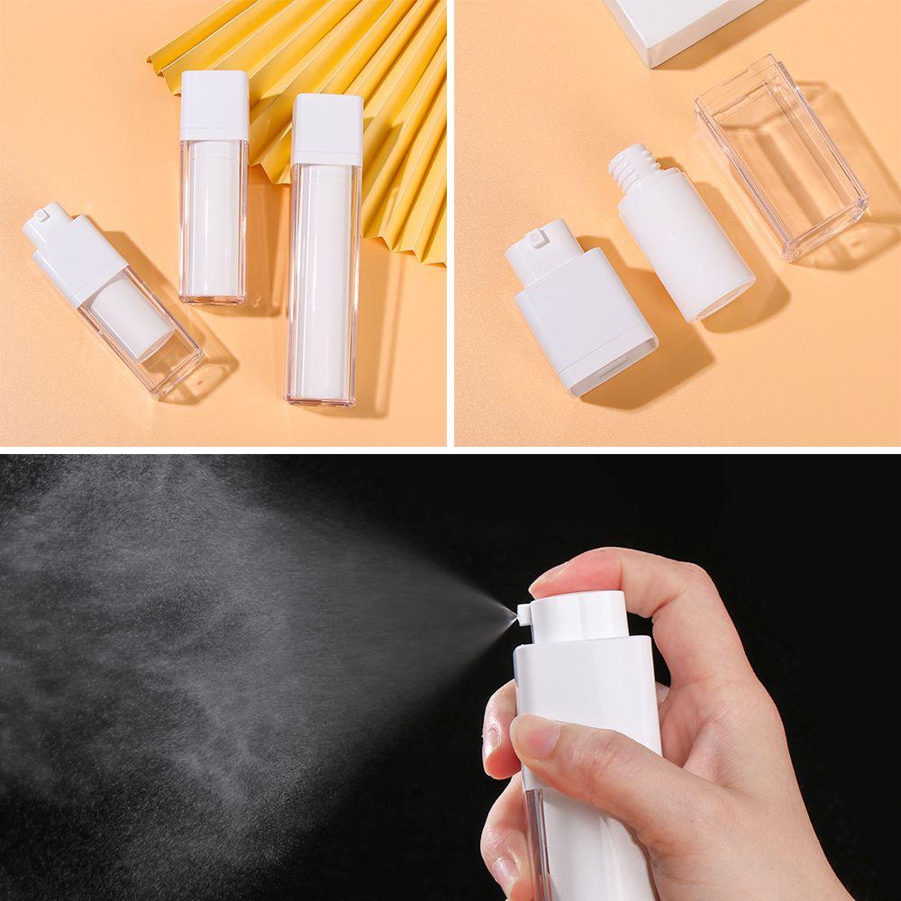 Solighter15/30ml Spray Botol Isi Ulang Berputar Pengangkat Penata Rambut Salon Kabut Halus Kosong Sprayer
