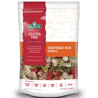 Orgran Gluten Free Vegetable Rice Spirals 250g