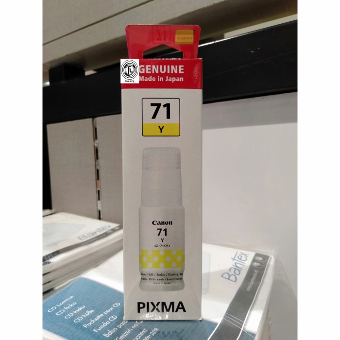 

Dijual Canon Ink Gi71 Yellow Hemat