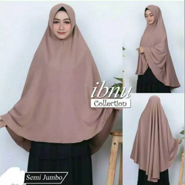 Preloved Khimar Ibnu Collection - Maroon