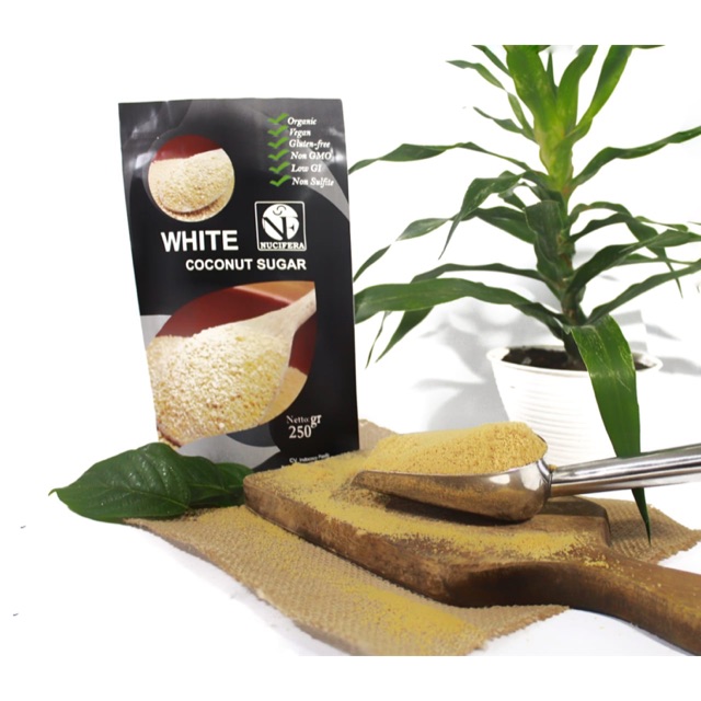 

Nucifera White Coconut Sugar (Gula Kelapa Putih) netto 250gram
