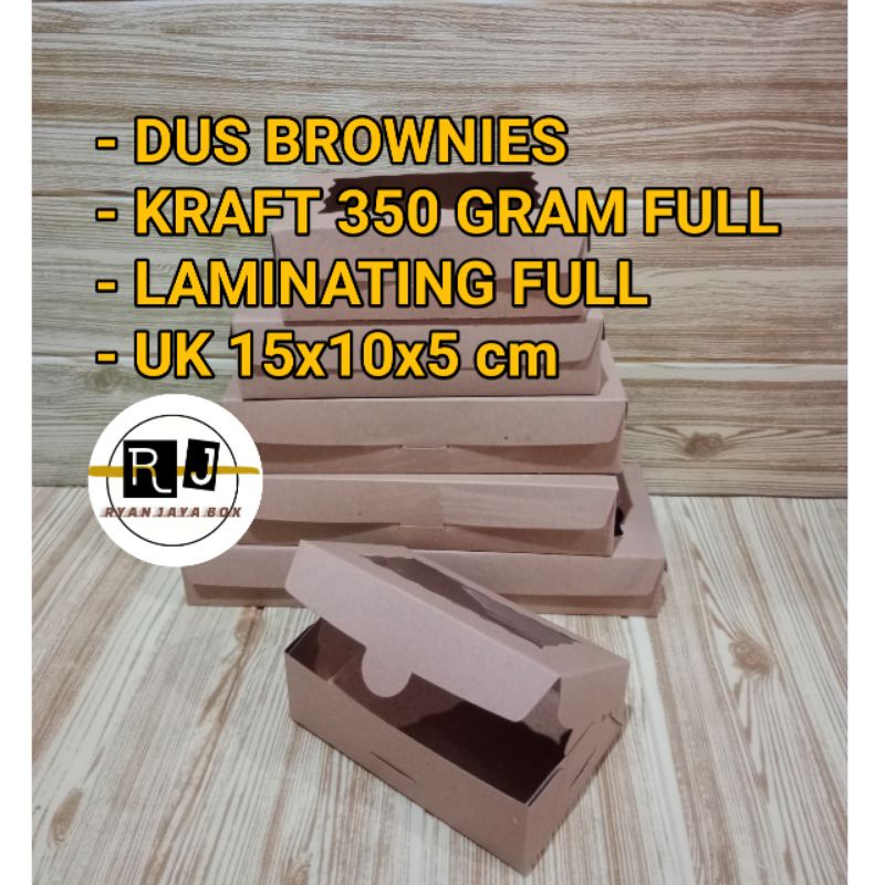 

Dus brownies/ dus kraft 350gram uk 15x10x5cm