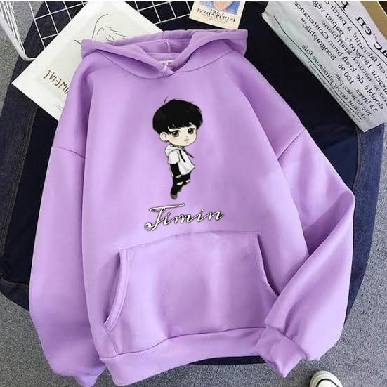 Sweater anak perempuan BTS  ANIME  LILAC  Jaket anak baju anak perempuan