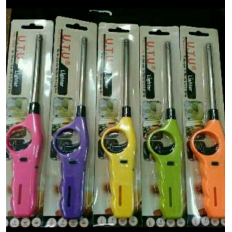 korek api/mancis fighter gagang panjang /korek lilin