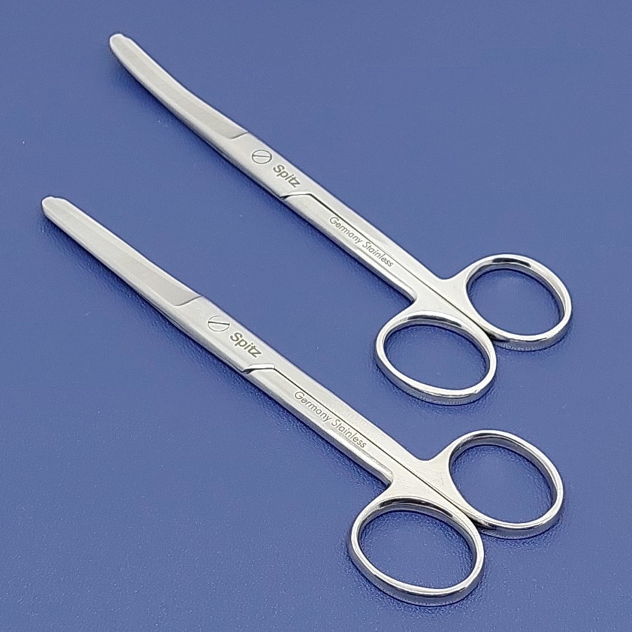 Alat Medis Alkes Operating Scissors Sharp-Sharp 14,5 cm with Tungsten Carbide|Spitz|Premium Finishing