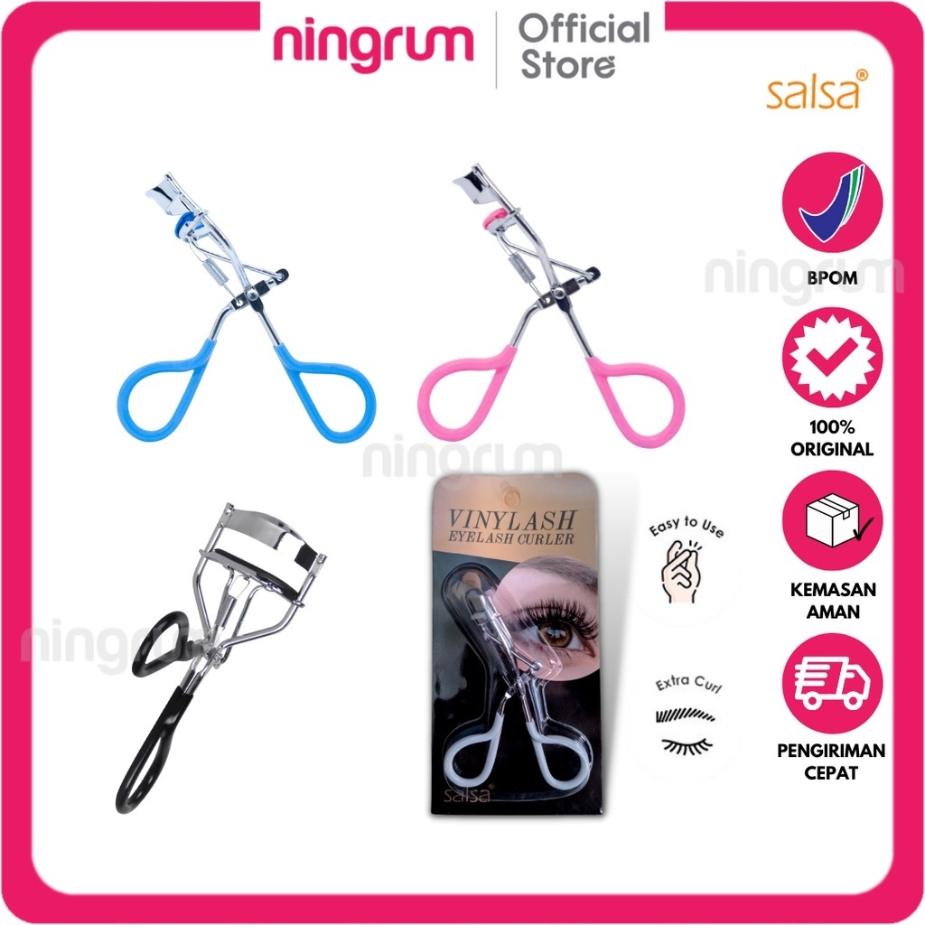 Ningrum - Penjepit Bulu Mata Salsa Vinylash eyelash Curler - 5401