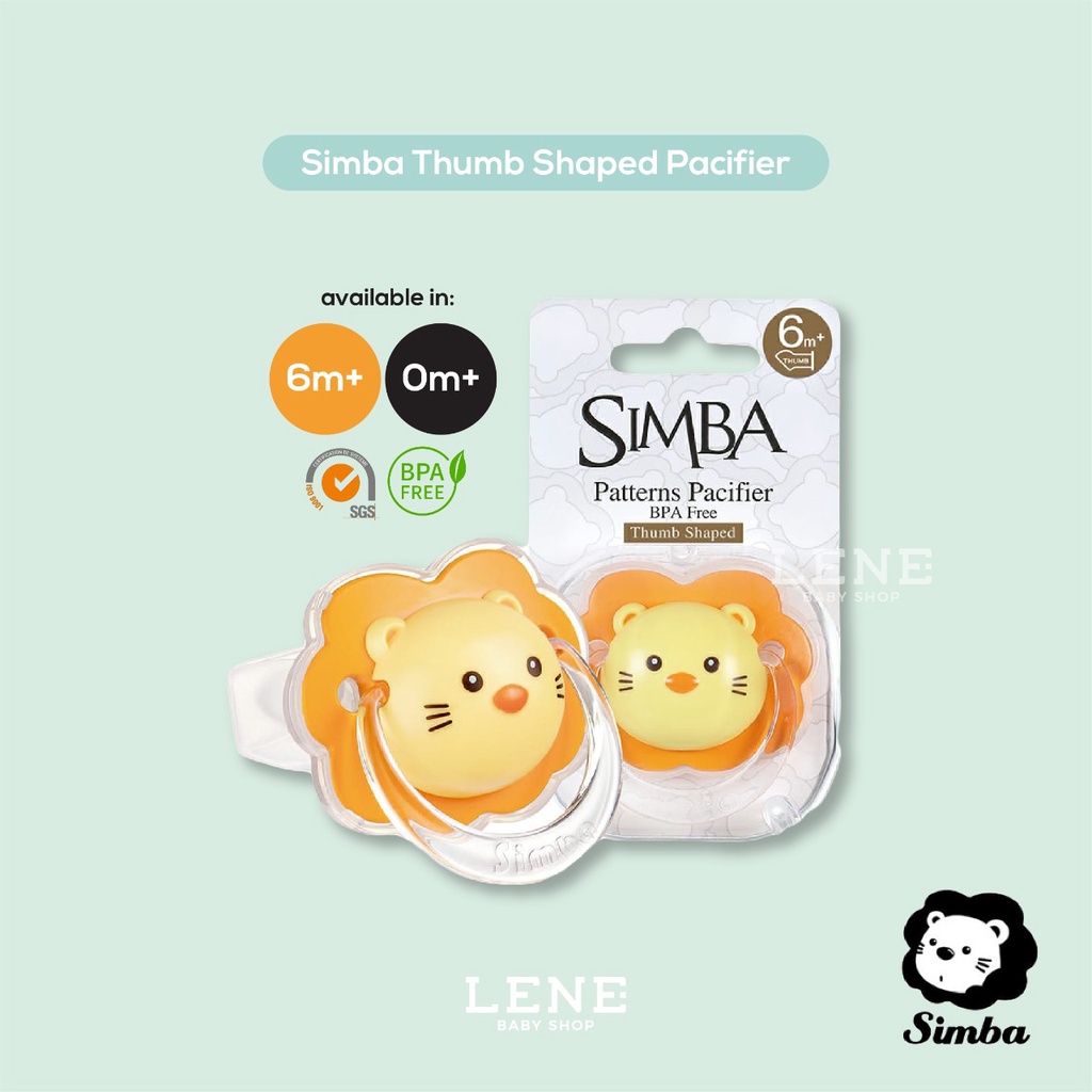 Simba Thumb Shaped Pacifier