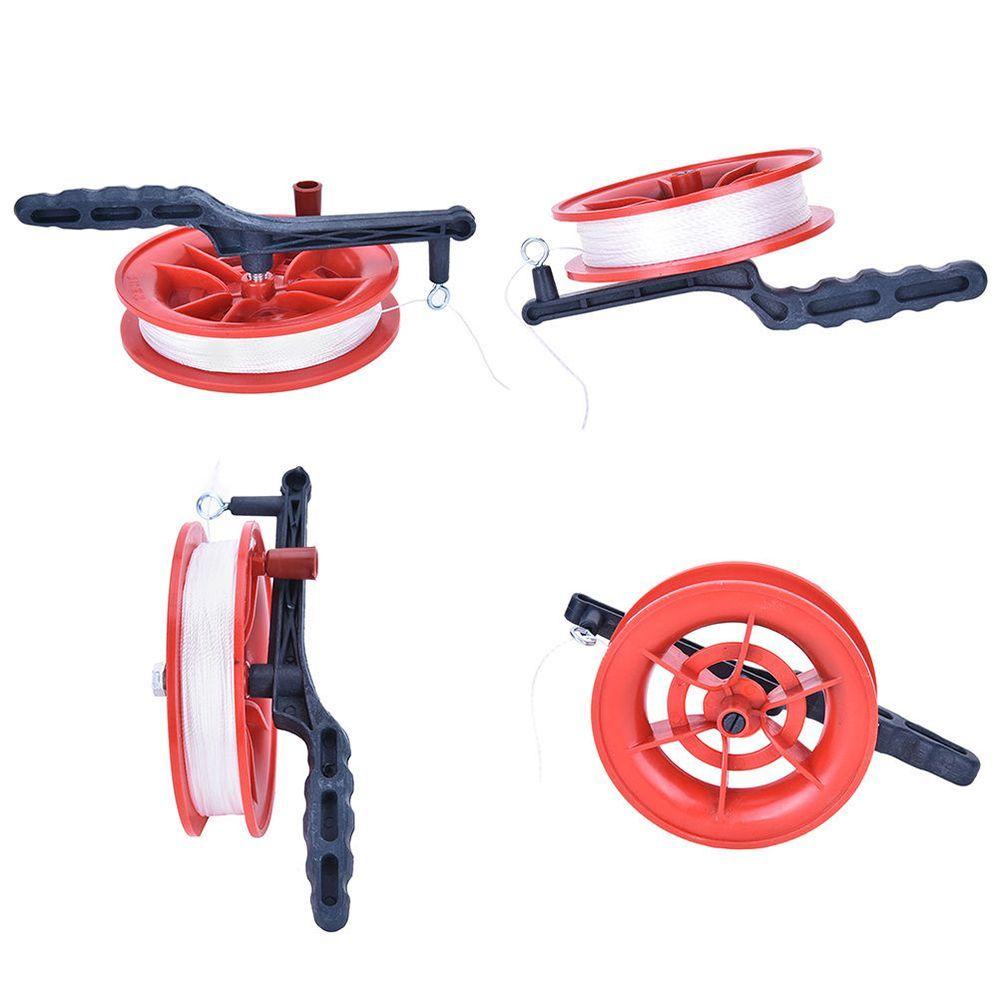 NEEDWAY Senar Layangan Outdoor Wire Line Red Twisted Tool Wheel