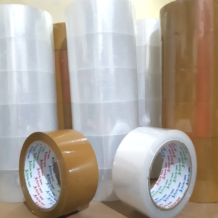 

LAKBAN BENING COKLAT 2" (45MM × 90Y) MURAH KUALITAS DAIMARU TEBAL