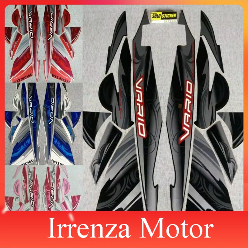 Striping sticker lis body Vario 2011 - Vario karbu 2011