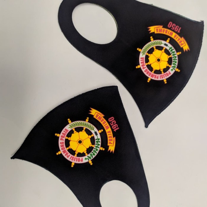 ORIGINAL MASKER POL PP - HITAM ASTNST