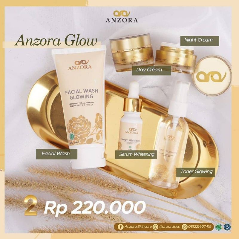 ANZORA SKINCARE / ANZORA GLOW / ANZORA ACNE / ANZORA