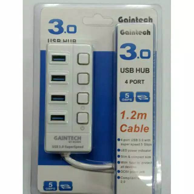 USB Hub 4Port USB 3.0 witch Switch On/Off