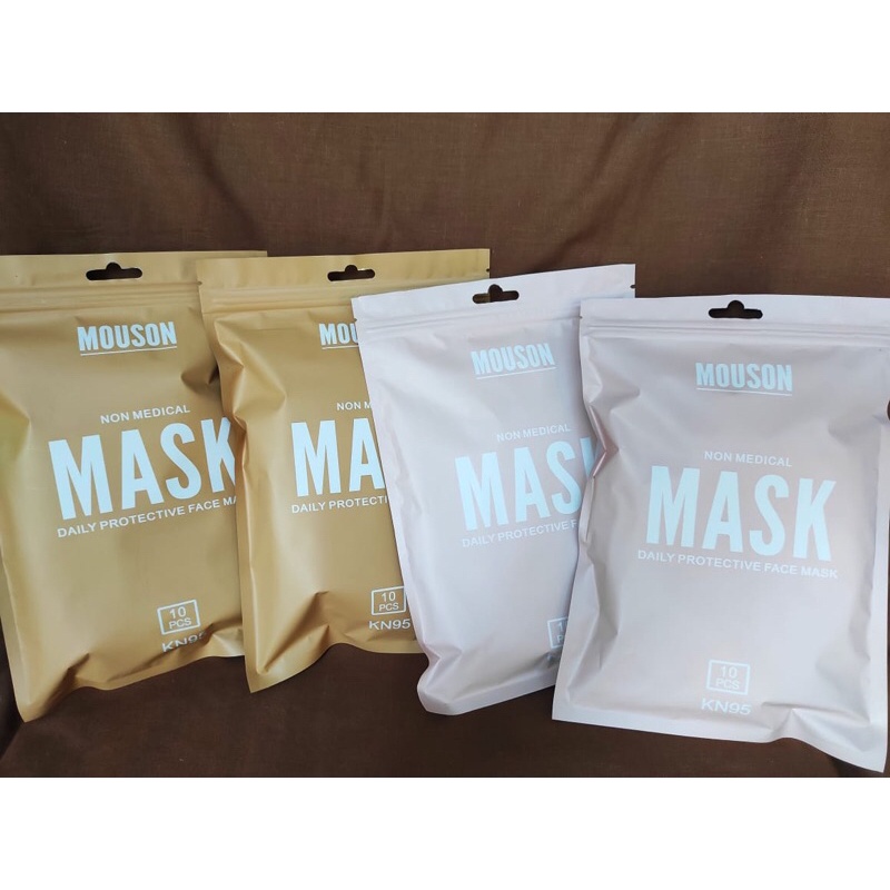 MASKER MOUSON KN95 NUDE PINK NATURAL ECER