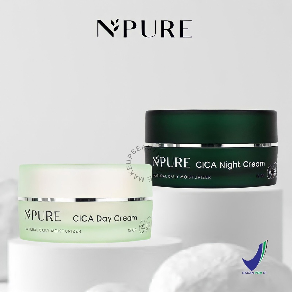 NPURE Centella Asiatica Cica Day Cream | Night Cream