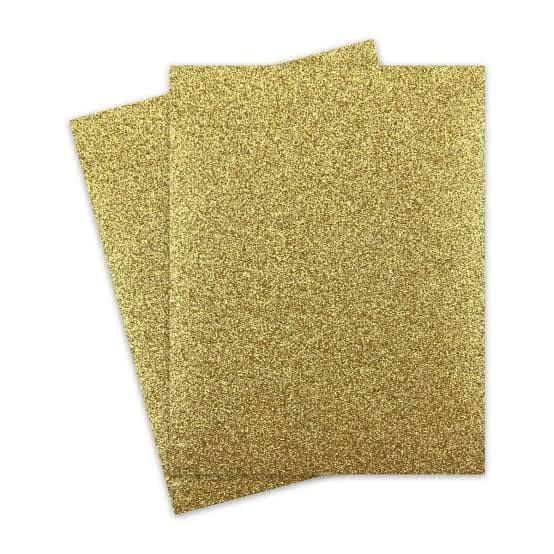 

A4 10 Lembar Kertas Karton Gold Silver Glitter Holographic Paper