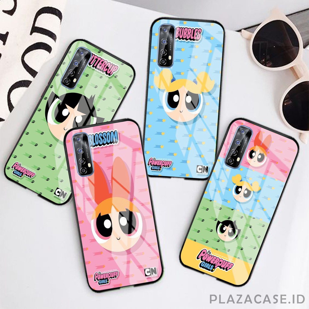 Powerpuff Girls Softcase Glass [K70] for REALME 7 Y20 A53 REDMI 9C C17 RENO 4 REALME 7i Y50 A73