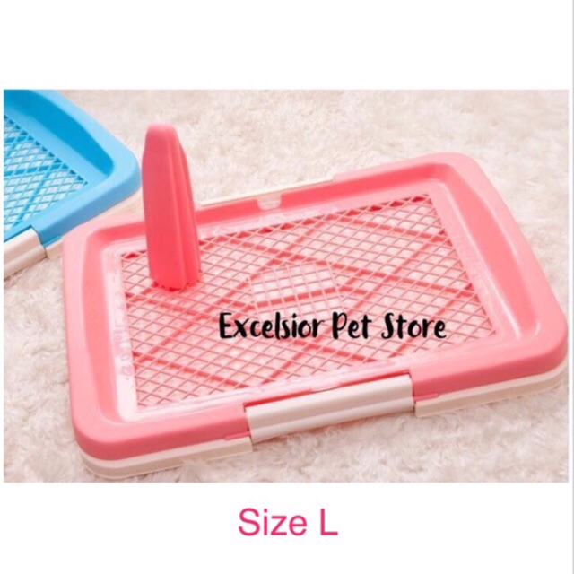 Pet toilet / tatakan alas tempat poop pee pipis anjing / training tray