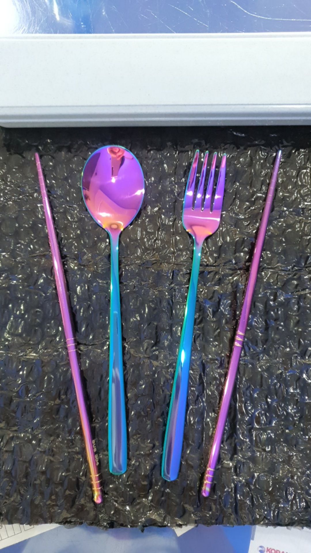 Paket Sendok Garpu & Sumpit Korea