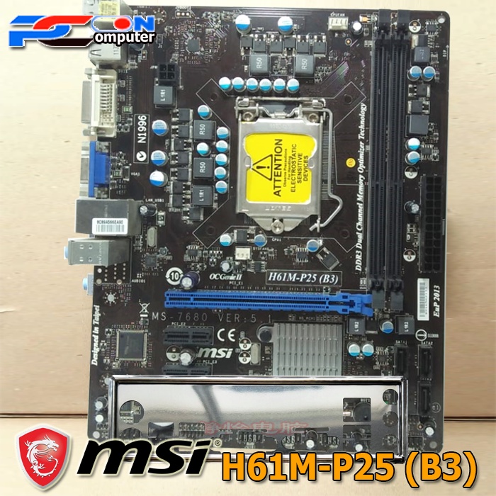 MOBO Intel soket LGA 1155 H61 ONBOARD DDR3