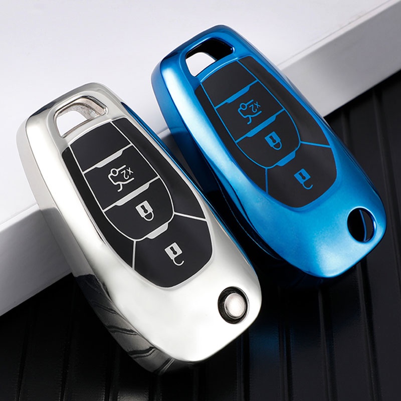 Tpu Car Flip Key Case Cover Untuk Chevrolet Cruze Spark Sonic Camaro Volt Bolt Trax Malibu Pelindung Kunci Tas Holder Fob Keychain