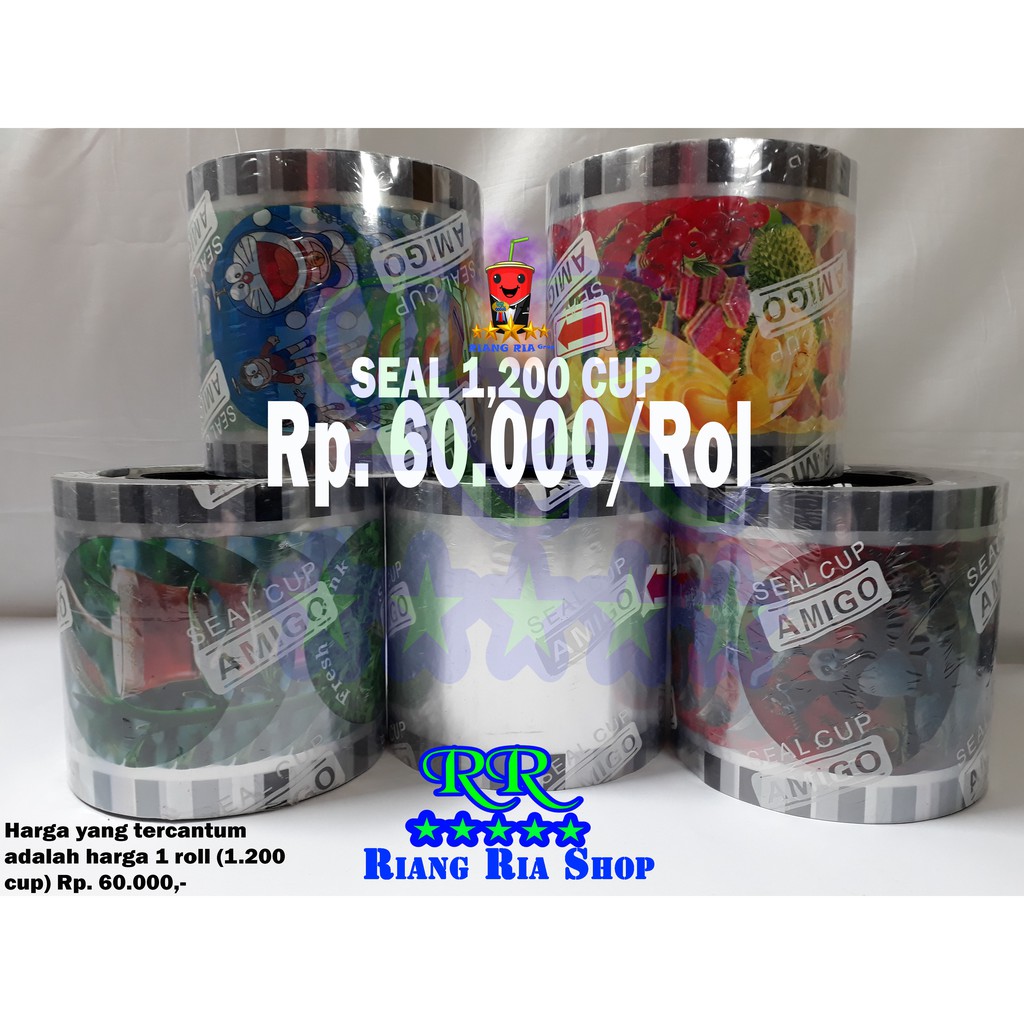  TUTUP  GELAS PLASTIK  CUP  ROLL  LID SEALER SEAL PRESS POP ICE 